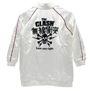 R13 Women's The CLASH White Button-Up Bomber Jacket Size Small